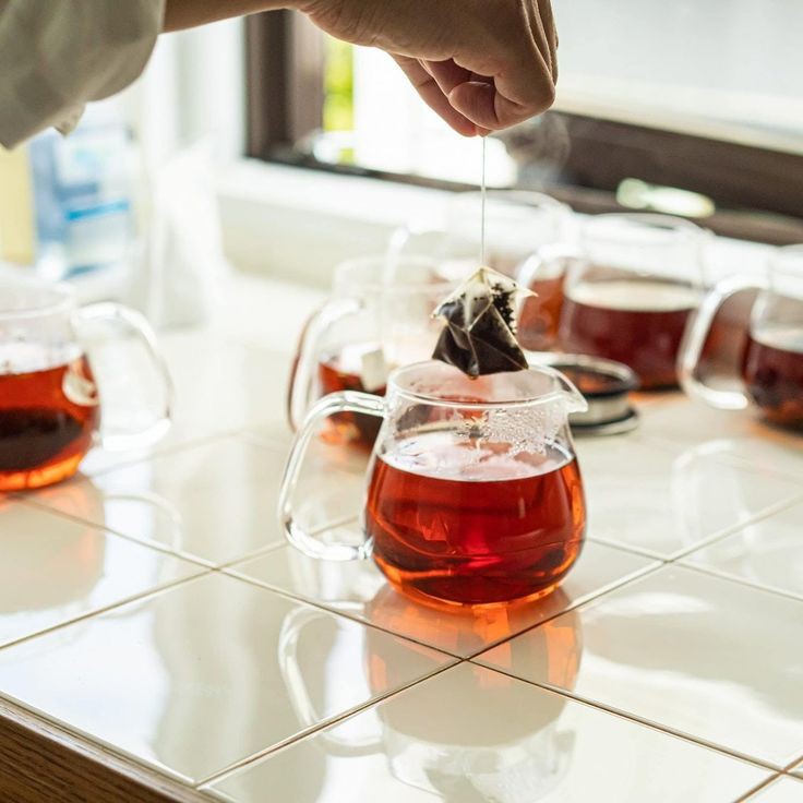 Bình trà thủy tinh trong suốt