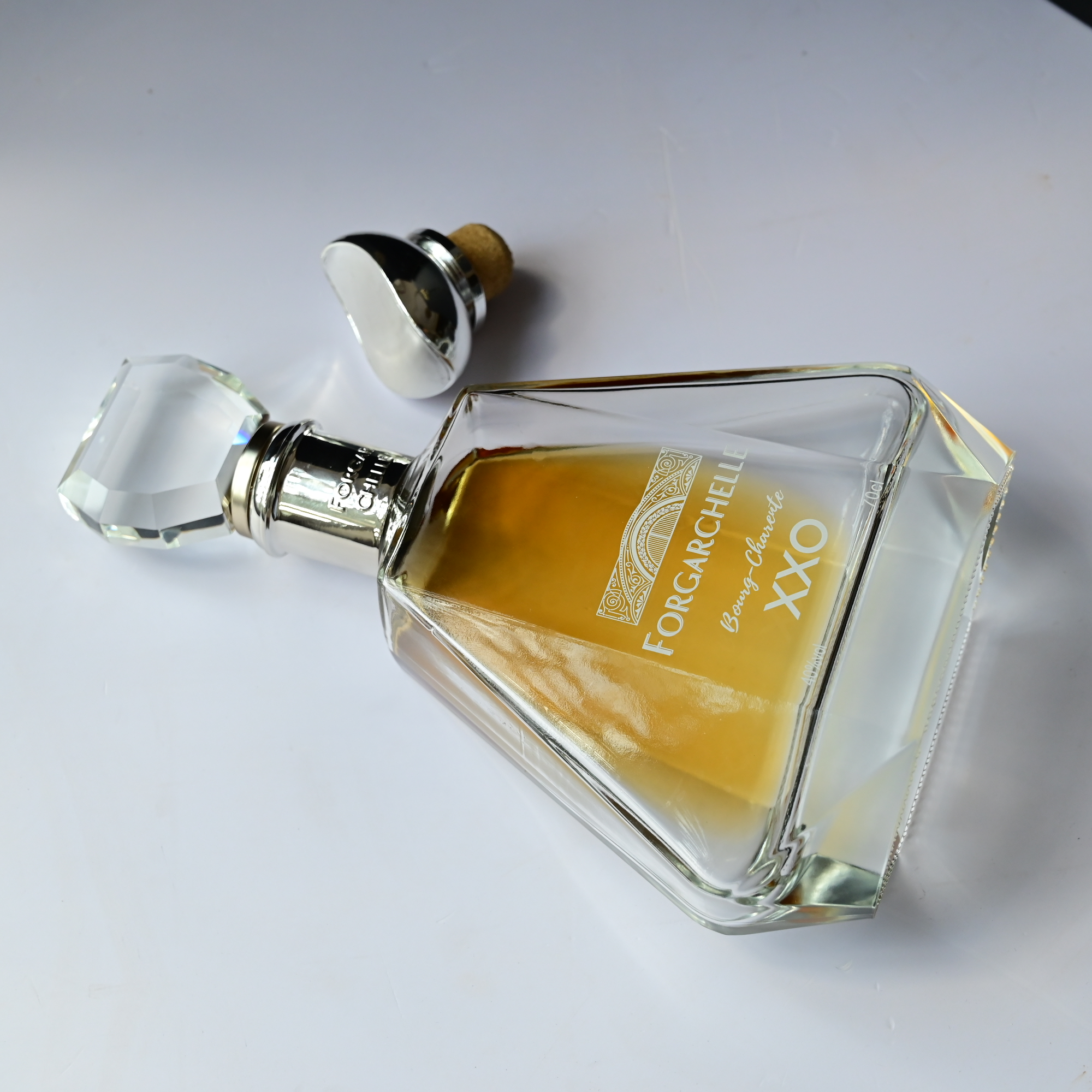 Chai thủy tinh 500ml in logo