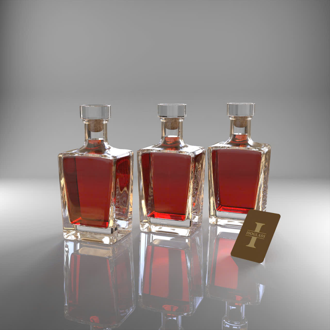 Chai thủy tinh đựng rượu bền bỉ, chất lượng