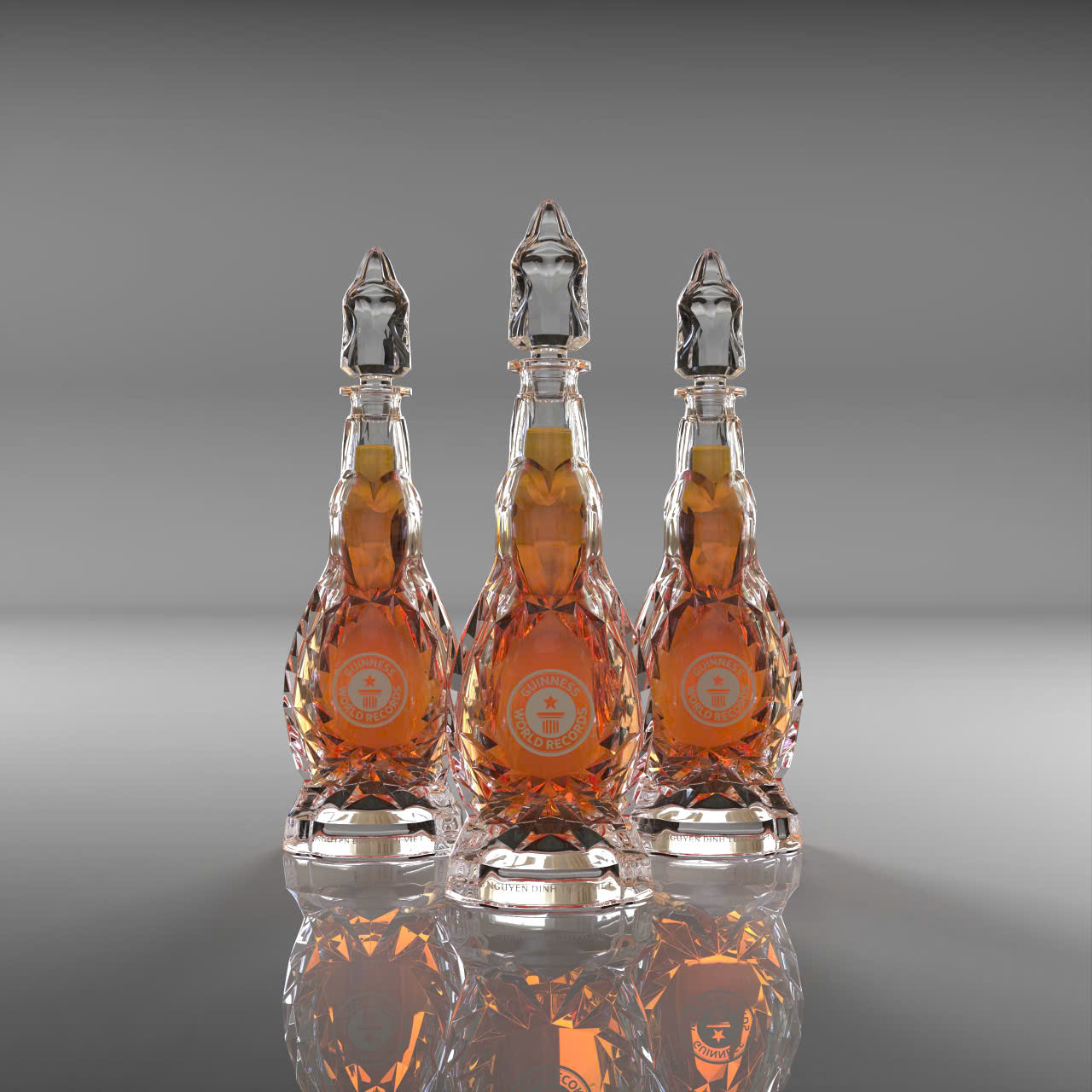 Chai thủy tinh đựng rượu trong văn hóa Á Đông