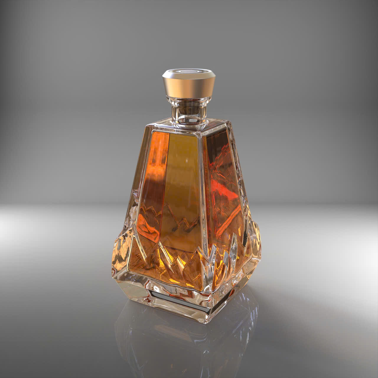 Chai thủy tinh đựng rượu trong văn hóa phương tây